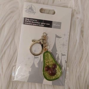 🥑FIRM! NWT DISNEY PARKS MICKEY MOUSE AVOCADO BAG CHARM